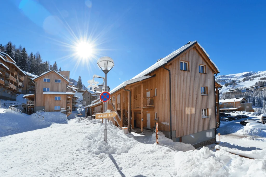 Objekt na smučišča Almresort v Avstriji